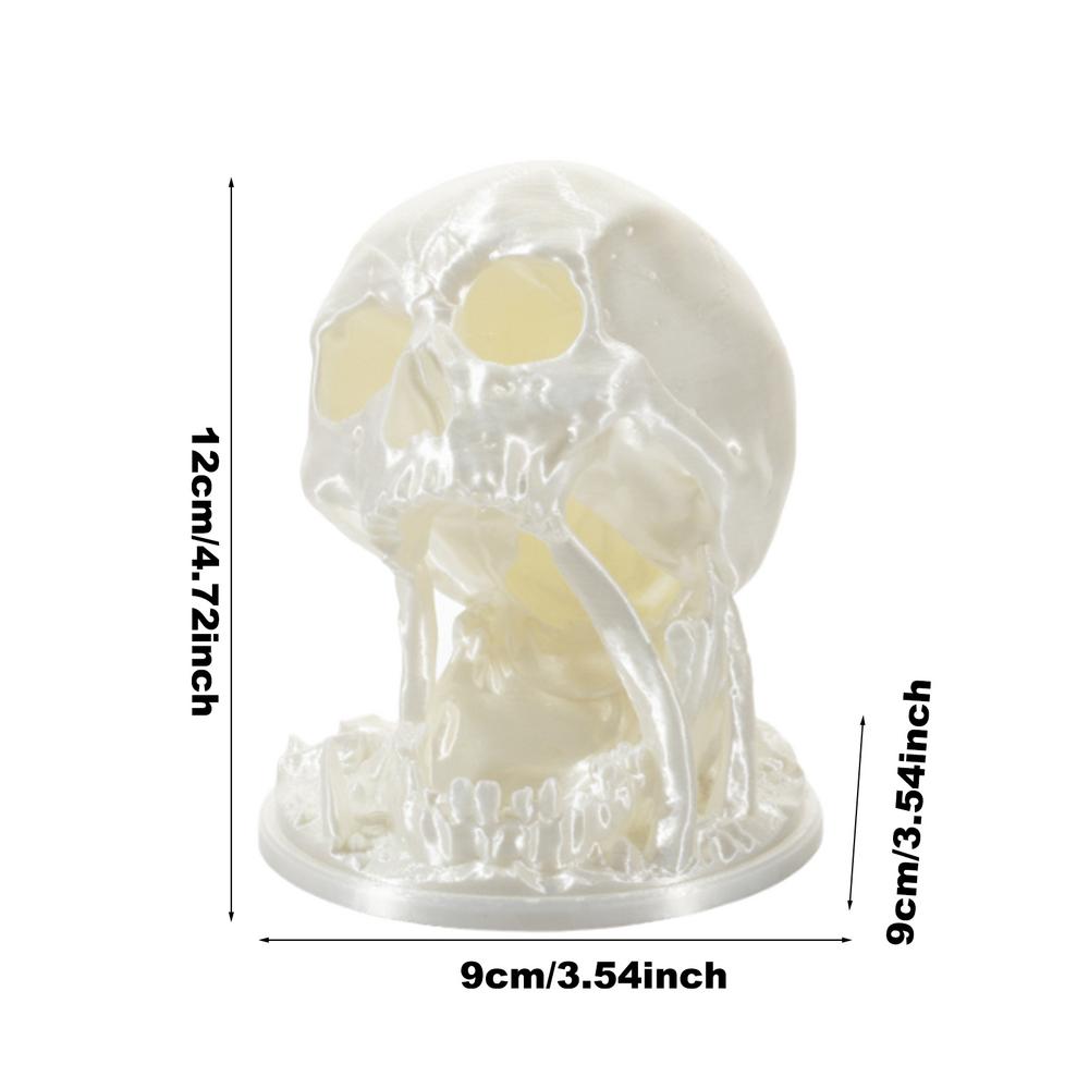 Башня для кубиков в виде черепа Реалистичная фигурка-украшение в виде черепа Башня для ролевых кубиков Ретро башня для кубиков-скелетов Декор для рабочего стола на Хэллоуин