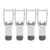 Metal Hasp Suitcase Chest Lock Clasp Door Box Toggle Latch Catch4pcs 201 Stainless Steel