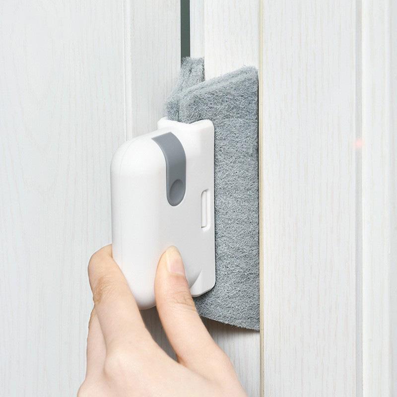 Detachable Dual-Function Window Groove Cleaning Brush