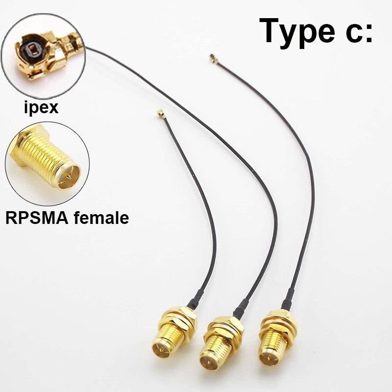 5 шт. SMA соединительный кабель «мама» для uFL/u.FL/IPX/IPEX UFL для SMA «мама» RG1.13 Wi-Fi Pigtail антенна RF кабель в сборе RP SMA-K