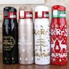 Large Capacity Stainless Steel Thermos Cup Leakproof Christmas Water Bottle  Camping