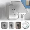 Waterproof Switch Protective Cover Transparent Socket Protector for Bathroom