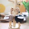 Cute Cute Little Ostrich Pendant Plush Toy Doll Small Ostrich Bag Hanging Keychain Doll