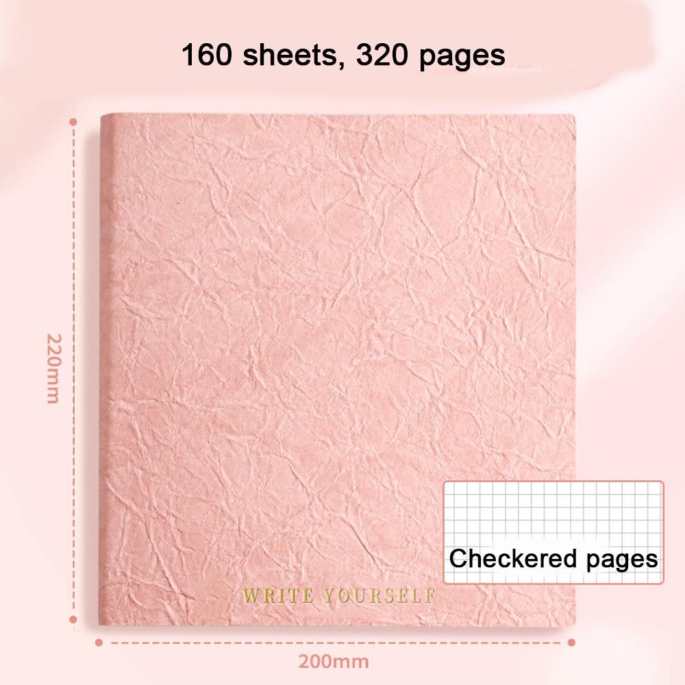 (Logo Can Be Engraved) Thick Square Sketchbook, Grid/blank Inner Pages, Student Notebook, Thickened Notepad, Drawing Notebook