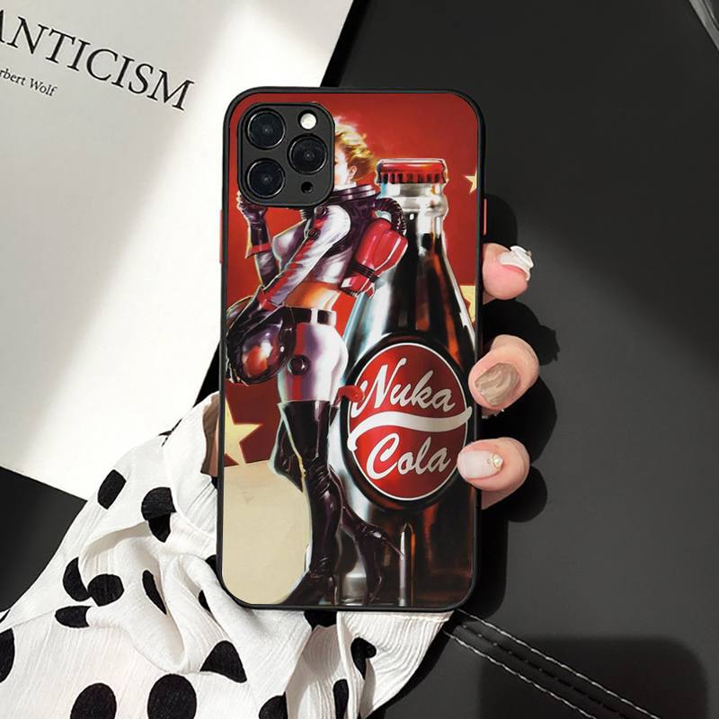 Чехол для игрового телефона Fallout Shelter для iPhone 11 12 13 mini pro XS MAX 8 7 6 6S Plus X 5S SE 2020 XR