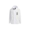 W.N.D. Jacket With Checkered Windproof Hood Men Outerwear White GL8686
