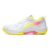Li Ning Blade 2 SE Износостойкие Дышащие Покрытие Поддержка Низкие Бадминтонные Кроссовки Унисекс Белый Розовый AYTW001-2