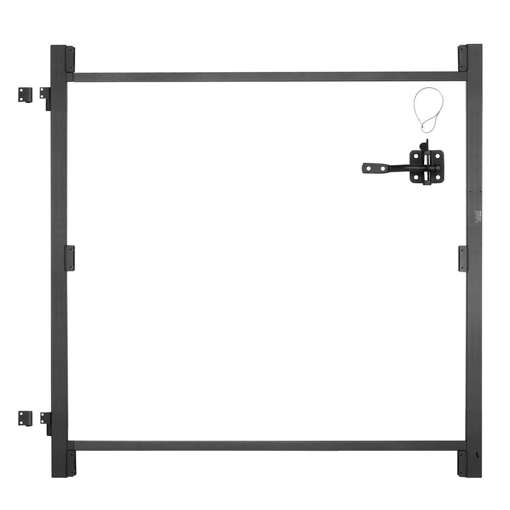 Gate Building Kit Fits 60 to 96 in Wide Openings 4 to 5 ft High Fence