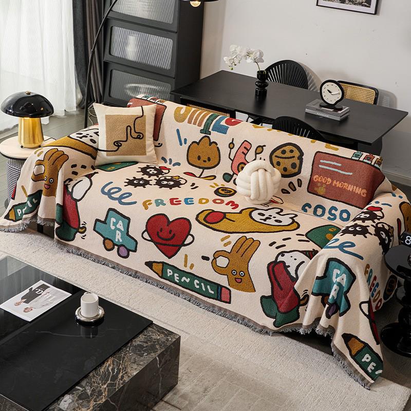 Высококачественный всесезонный чехол для дивана с защитой от царапин и подушкой на заказ