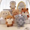 15CM Cute Animal Plush Toy Children Table Doll Ornaments Companion Doll Birthday Christmas Gifts Soft Sleeping Companion Kawaii