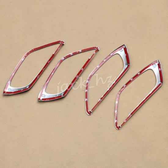 Матовые Хромированные Накладки на Ручки Внутренних Дверей для Mazda CX-5 2017-2025