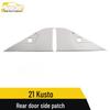 21-Piece Kustu Rear Door Side Trim Set for Large Cars - Door Side Bumper Bright Pieces