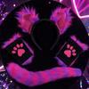 Ear Headband Gloves and Tail Set - 3 Piece Party Costume Accessory for Women