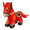 Traditional Chinese Zodiac Year of Horse Plush Toy Chinese Zodiac Stuffed Pony  Home Decor