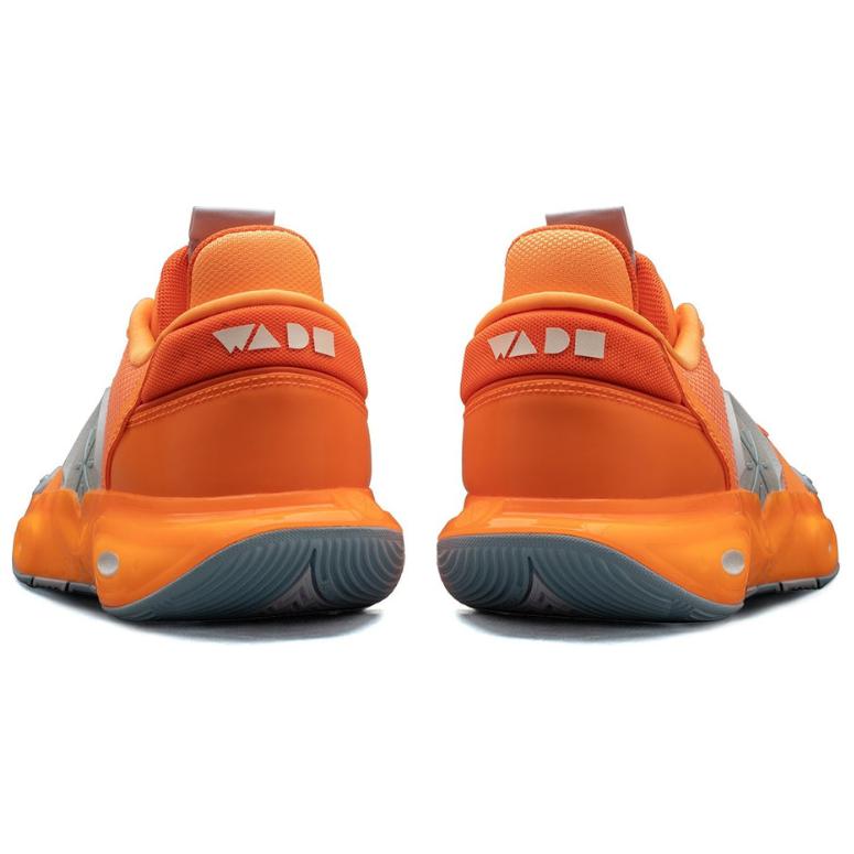 Li Ning All City 12 Comfortable Trendy Non-Slip Wear-Resistant Low-Top Basketball Shoes Men Sneaker Orange ABAU015-13