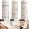 50/100/200Pcs/Roll Kitchen Paper Towel Super Water Oil Absorbent Wet Dry Dual Use Food Grade Tear-off Reusable Washable Lazy Rag Dishwashing Cloth