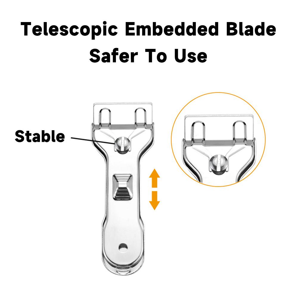 1 шт. многофункциональный скребок для чистки керамической плиты с 5 лезвиями или 10 лезвиями для чистки духовки