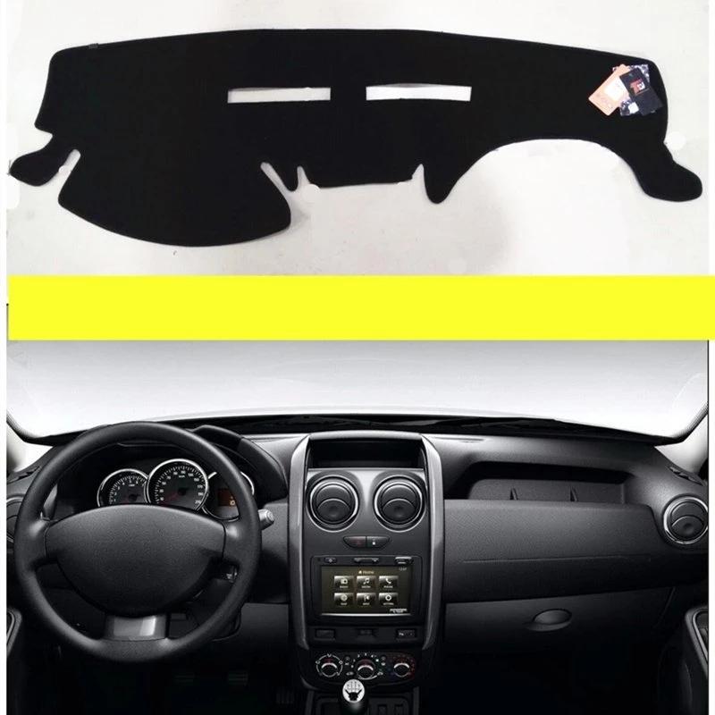 Накладка на панель приборов для Renault Duster Dacia Duster 2014 2015 2016 2017 Коврик на панель Защита от солнца Коврик Декоративные чехлы