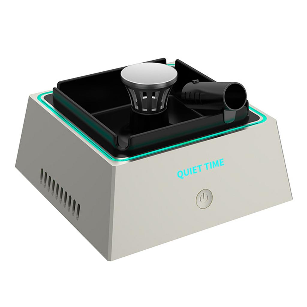 Smart Air Purifier Ashtray with Atmosphere Light for Filtering Second-Hand Smoke From Cigarettes Remove Odor Smoking Accessories