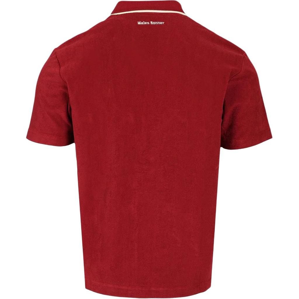 Adidas Originals x Wales Bonner cotton-blend polo shirt JW1122