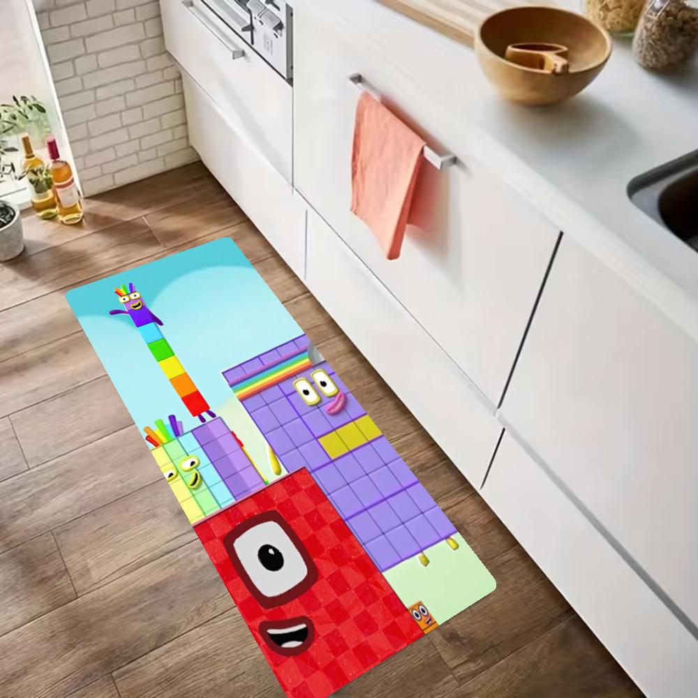 Numberblocks Kitchen Carpet Nonslip Floor Mat Ideal For Indoor And Outdoor Entryway Door Mat Laundry Room Bathroom Foot Mat