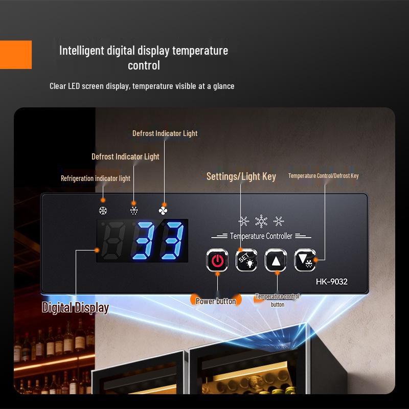 Kelaiheng High-End Air-Cooled Beer & Beverage Display Freezer for Bars & Convenience Stores