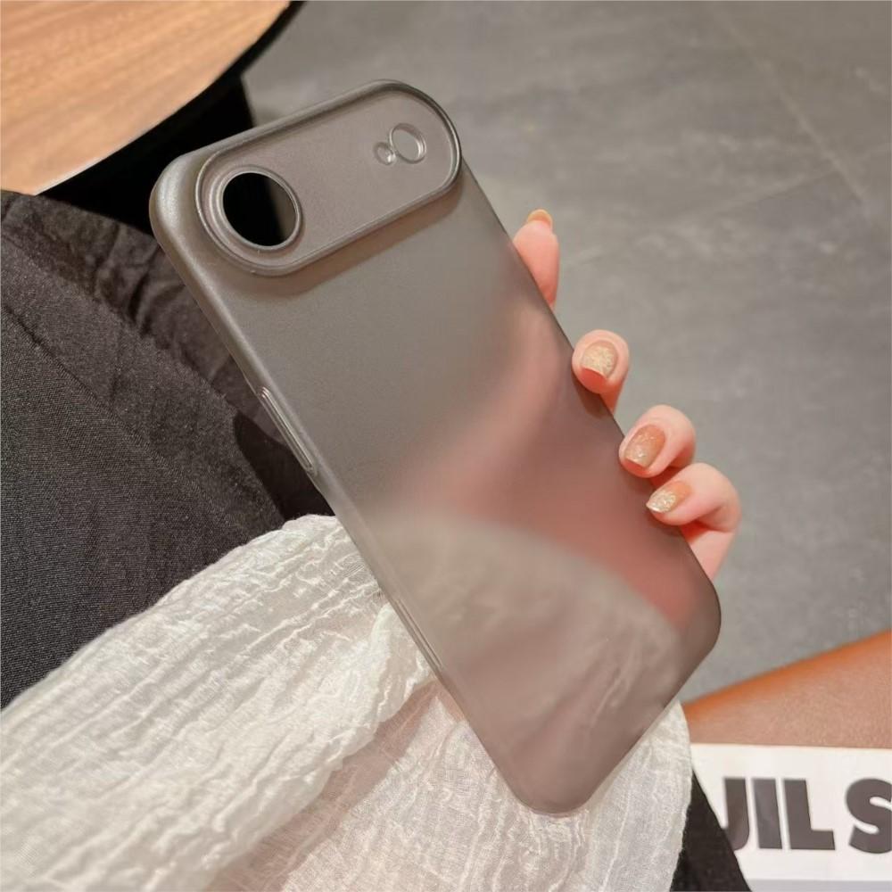 Роскошный тонкий ультратонкий матовый прозрачный чехол для iPhone Air 17 Air 17 Pro Max Жесткий ПК Кожаный Ударопрочный Защитный Чехол