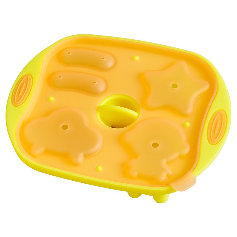 Силиконовая форма для детского питания и торта - Фигурки медведя и сосиски