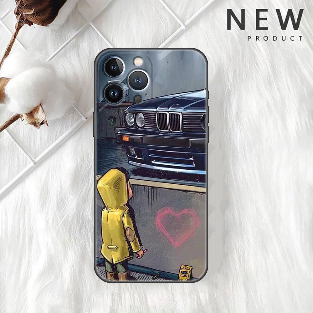 Чехол Boy See Sports Car Jdm Drift Funda для Apple iPhone 14 11 13 12 Pro 7 XR X XS Max 8 Plus 6 6S 14Pro, черный мягкий чехол для телефона