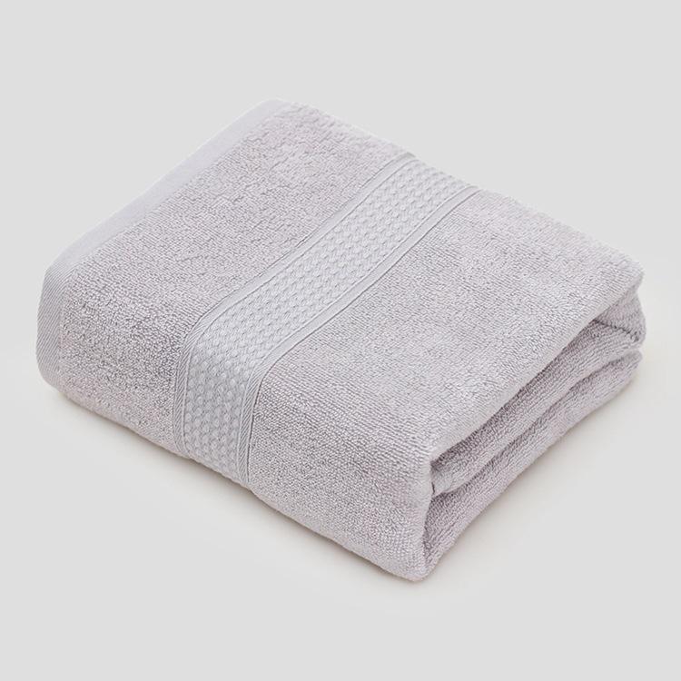 Банное полотенце из длинноволокнистого хлопка Синьцзян типа А - 340 г сатинового чистого хлопка, тонкая гребенная пряжа, индивидуальная упаковка