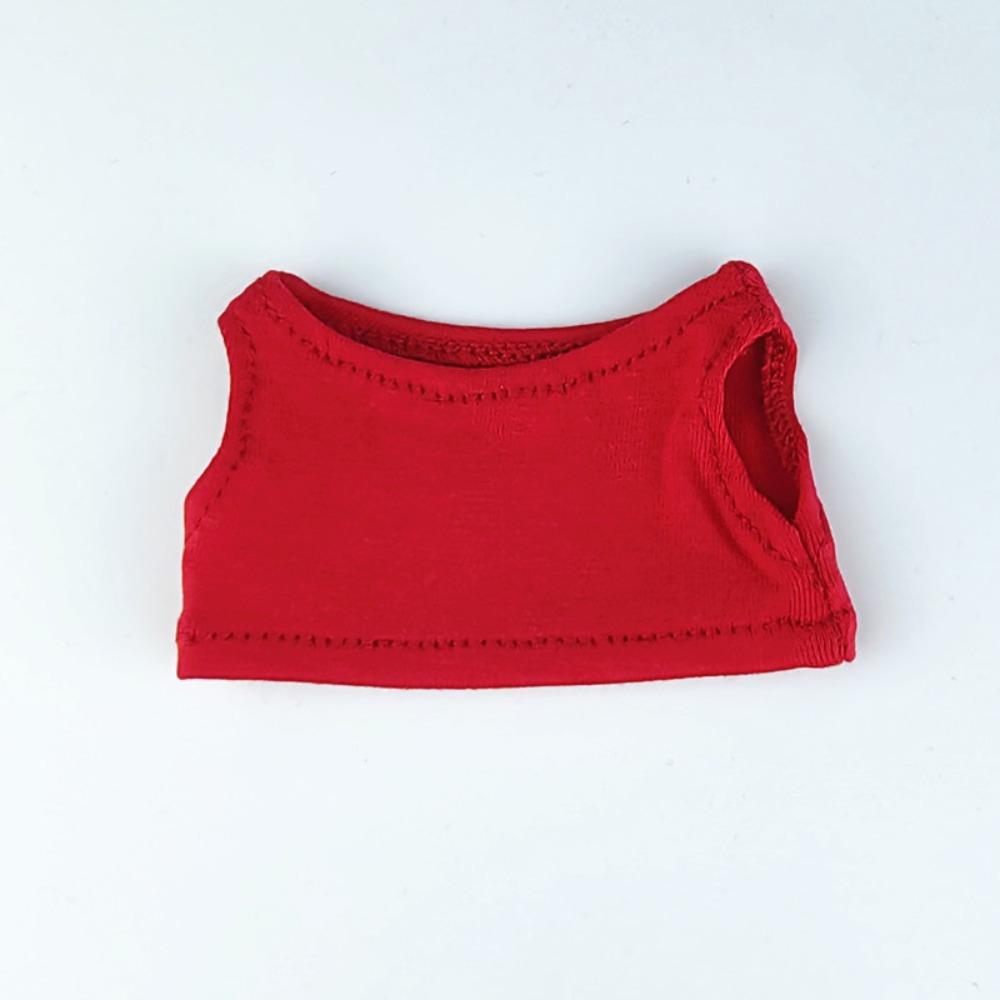 Повседневная одежда для куклы 10/15/20 см, жилет для куклы-куклы, одежда для куклы, футболка, кукла 10/15/20 см