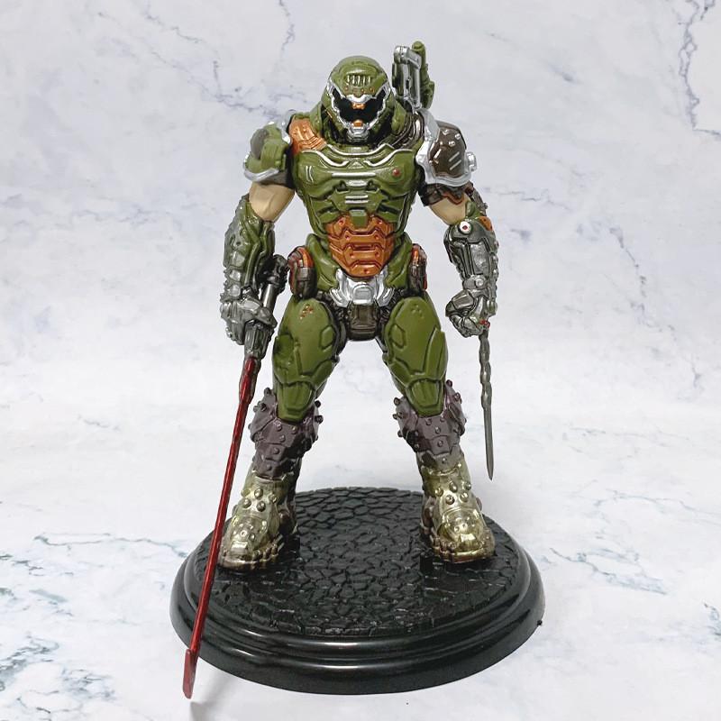 ПВХ Фигурка Doom Eternal для рабочего стола с высокой детализацией для игровых энтузиастов
