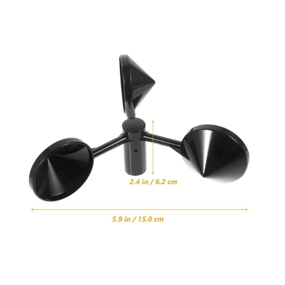 3-Cup Design Wind Part Shell Wind-Speed Monitoring Wind Direction Indicator Shell Wind Monitoring