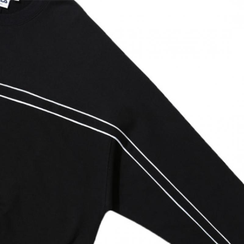 Fila Мужская толстовка S Overfit с окантовкой fS2pod3115x Blk