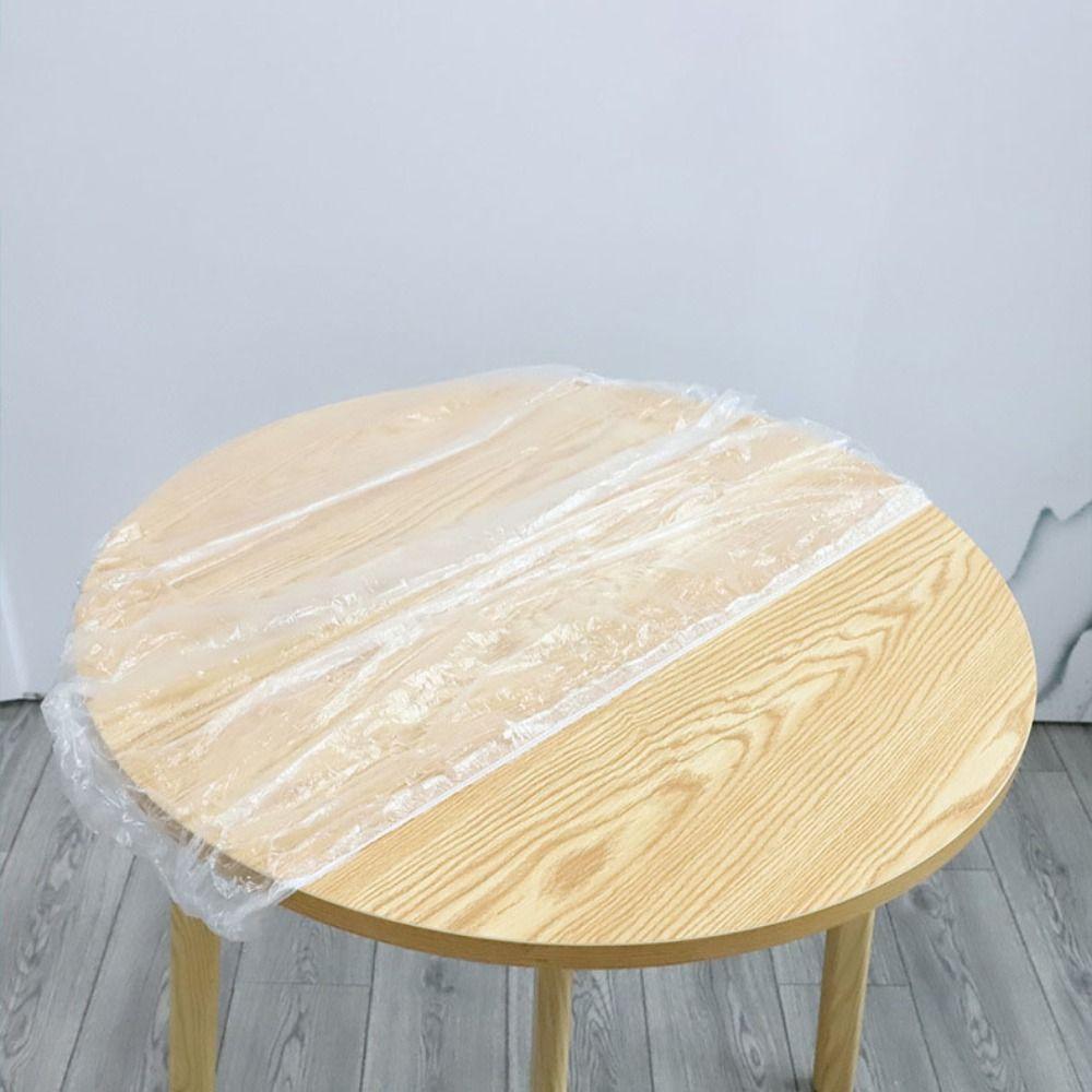 10Pcs/Pack Round/Rectangular Universal Table Cover Waterproof Table Protector Party