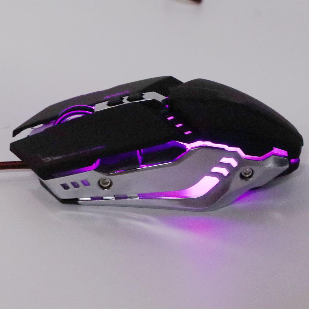 Gaming Mouse Ergonomic Design 4 DPI   Brthing RBG Backlit Accurate Control   Mouse for Desktop Laptop PC
