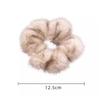Осень-зима универсальная плюшевая веревка для волос для женщин изысканная имитация норки повязка на голову резинки для волос аксессуары подарки
