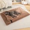 Winter Warm Dog Bed Super Soft Dog Mat for Small Medium Dogs Removable Pet Sleeping Mat Dog Accessories