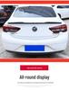 Painted Blade Style Rear Spoiler for Buick New Regal 17-24 Models - No-Drill Installation