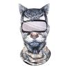 3D Кот Балаклава Мотоциклетная Милая Маска-капюшон Животное на все лицо Подшлемник Байкерская Маска для лица Головной убор Шляпа Лыжная Шапка для сноуборда