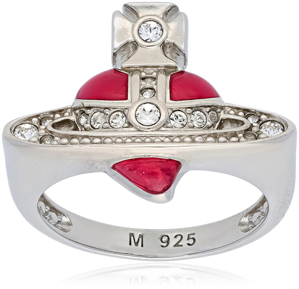 Кольцо DIAMANTE HEART M из латуни [Vivienne Westwood] Приблизительно. 13.5 6404016Z/01P383 [Предмет]