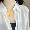 Цветок из рисовых бусин Ожерелье Гавайский пляжный ожерелье Украшение Подходит для женщин Девушки