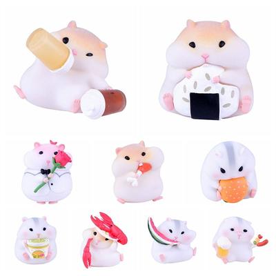 Foodie Series Gourmet Hamster Figures Модельные игрушки Hamster Clarke Figures Коллекционные игрушки