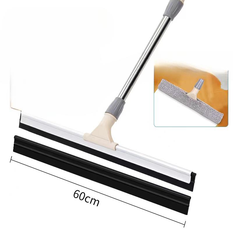 Bathroom Wiper Floor Mop Bathroom Magic Broom Cleaning Object Household Rubber Retractable Mop