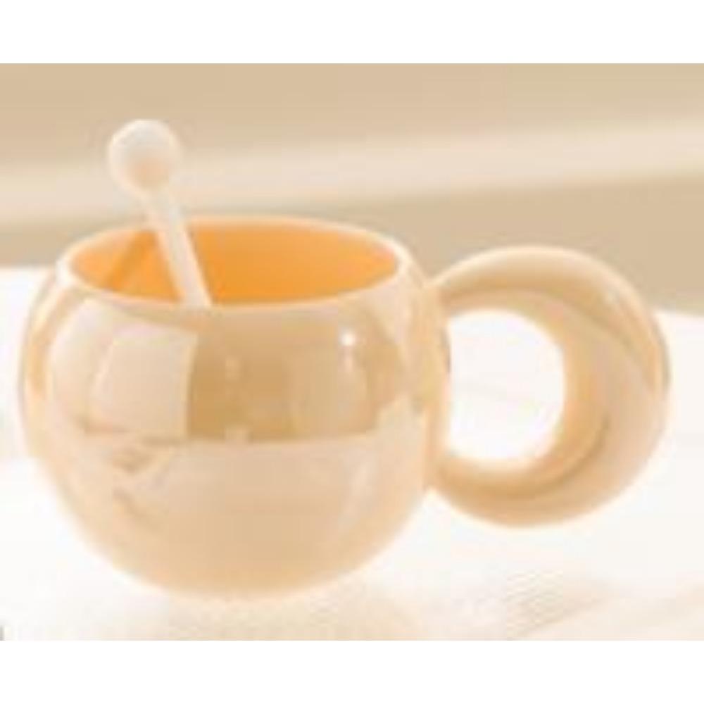 Light Luxury High Value Ceramic Cup Mug Cute Couple Water Cup Home Office Coffee Cup Gift Cup