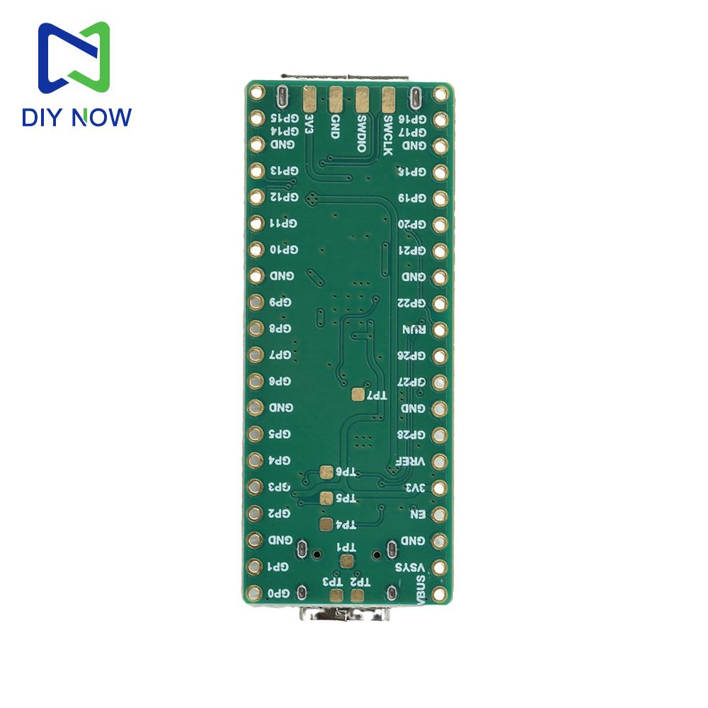 Отладочная плата RP2350A 4 МБ Flash Тип‑C Перетаскивание для прошивки SDK MicroPython C/C++ 26 GPIO Для DIY Электронного Проекта
