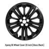 Колпак колеса XPeng G6 Black Warrior 20": Затемнённый, Устойчивый к царапинам, Аксессуар с полной защитой.