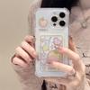 Чехол Zhitai iPhone 16 Pro Max для Apple 15, 14/13 Pro и XS/XR с мультяшным дизайном и держателем для карт