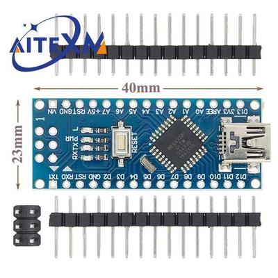 Mini / Type-C / Micro USB Nano 3.0 с загрузчиком совместимый Nano контроллер для arduino CH340 USB драйвер 16Mhz ATMEGA328P