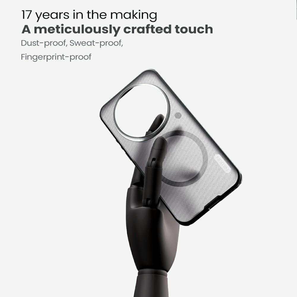 NILLKIN Super Frosted Shield Pro for Xiaomi 17 Ultra 5G Magnetic Case Matte PC TPU Phone Back Cover